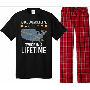 Twice In A Lifetime Solar Eclipse 2024 Total Eclipse Pajama Set