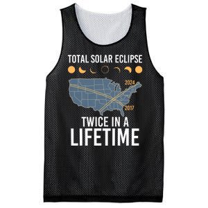 Twice In A Lifetime Solar Eclipse 2024 Total Eclipse Mesh Reversible Basketball Jersey Tank