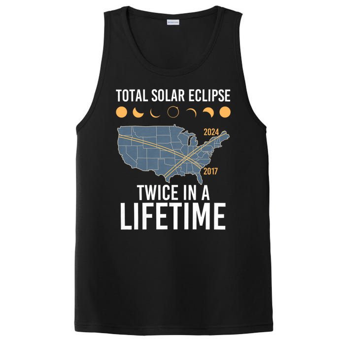 Twice In A Lifetime Solar Eclipse 2024 Total Eclipse PosiCharge Competitor Tank