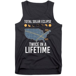 Twice In A Lifetime Solar Eclipse 2024 Total Eclipse Tank Top