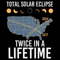 Twice In A Lifetime Solar Eclipse 2024 Total Eclipse Wool Snapback Cap