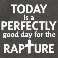 Today Is A Perfectly Good Day For The Rapture Vector Backpack