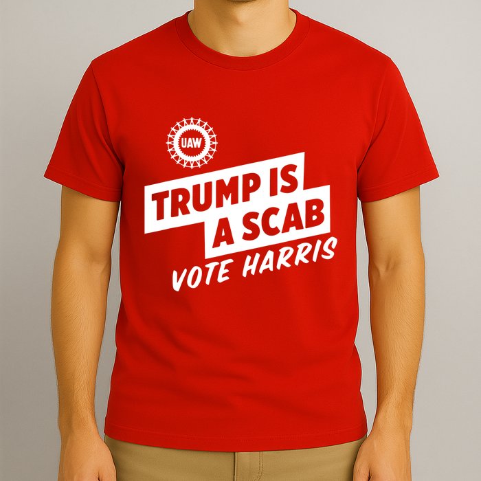 Trump Is A Scab Vote Harris T-Shirt