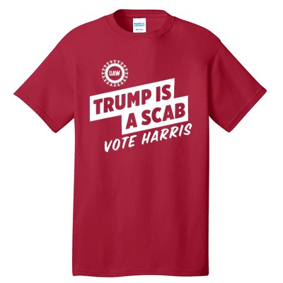 Trump Is A Scab Vote Harris Tall T-Shirt