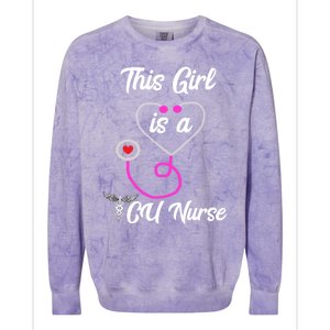 This Is A Icu Nurse Neonatologist Newborn Scrub Nursing Gift Colorblast Crewneck Sweatshirt