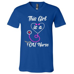 This Is A Icu Nurse Neonatologist Newborn Scrub Nursing Gift V-Neck T-Shirt