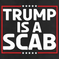 Trump Is A Scab Adult Drive Performance Visor