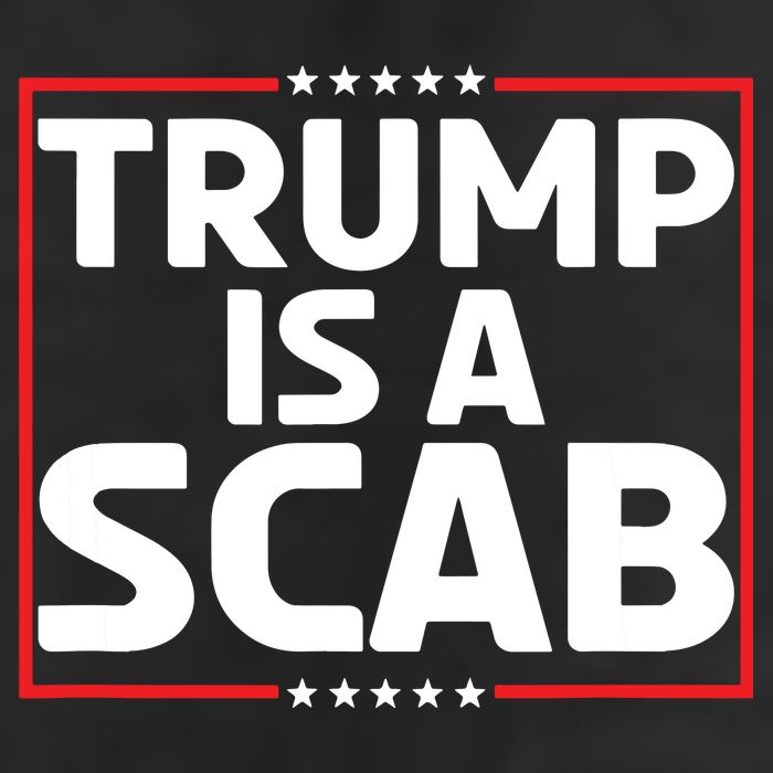 Trump Is A Scab Adult Drive Performance Visor