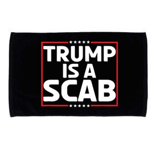 Trump Is A Scab Microfiber Hand Towel