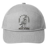 There Is A 99% Chance That I Do Not Care Funny 7-Panel Snapback Hat