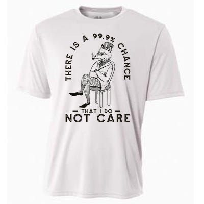 There Is A 99% Chance That I Do Not Care Funny Cooling Performance Crew T-Shirt