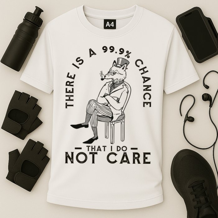 There Is A 99% Chance That I Do Not Care Funny Performance Shirt