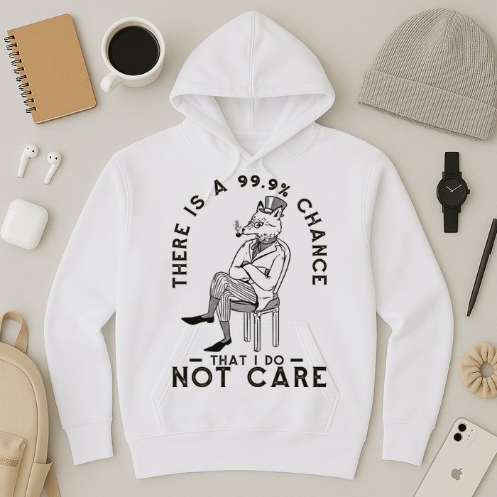 There Is A 99% Chance That I Do Not Care Funny Hoodie