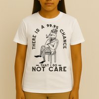There Is A 99% Chance That I Do Not Care Funny T-Shirt