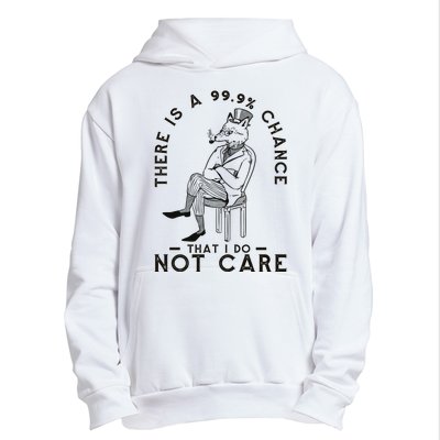 There Is A 99% Chance That I Do Not Care Funny Urban Pullover Hoodie