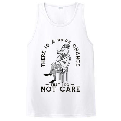 There Is A 99% Chance That I Do Not Care Funny PosiCharge Competitor Tank