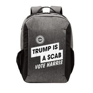 Trump Is A Scab Vote Harris Kamala 2024 Vector Backpack