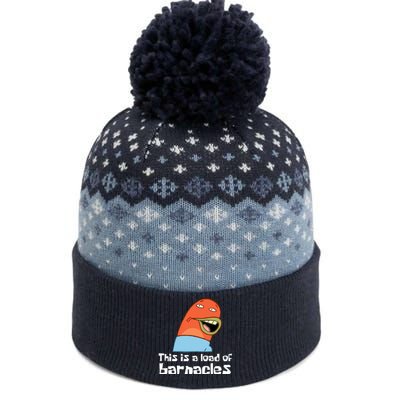 This Is A Load Of Barnacles Funny Saying Quote The Baniff Cuffed Pom Beanie