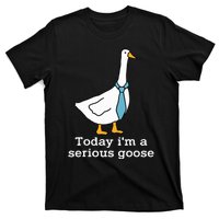 Today IM A Serious Goose Funny Silly Goose T-Shirt