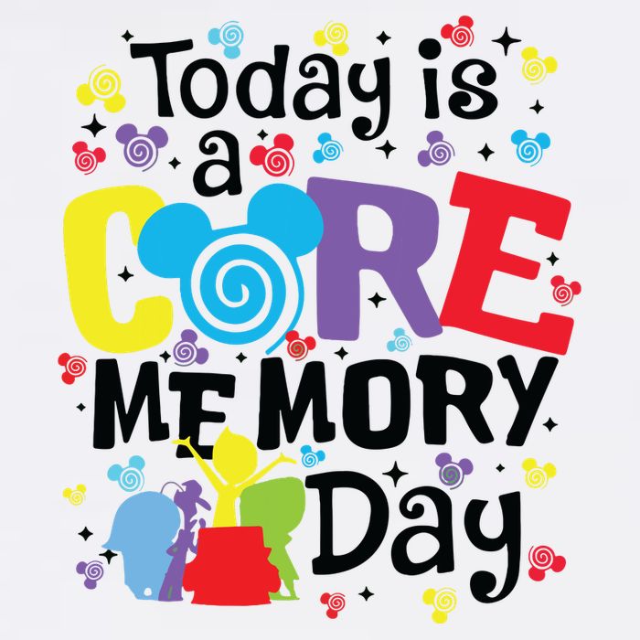 Today Is A Core Memory Day Funny Emotions Out Mousepad