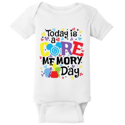 Today Is A Core Memory Day Funny Emotions Out Baby Bodysuit