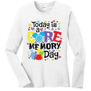 Today Is A Core Memory Day Funny Emotions Out Ladies Long Sleeve Shirt