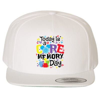 Today Is A Core Memory Day Funny Emotions Out Wool Snapback Cap