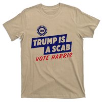 Trump Is A Scab Vote Harris 2024 T-Shirt