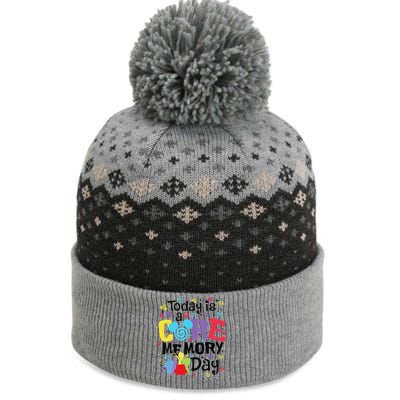 Today Is A Core Memory Day Funny Emotions Out The Baniff Cuffed Pom Beanie