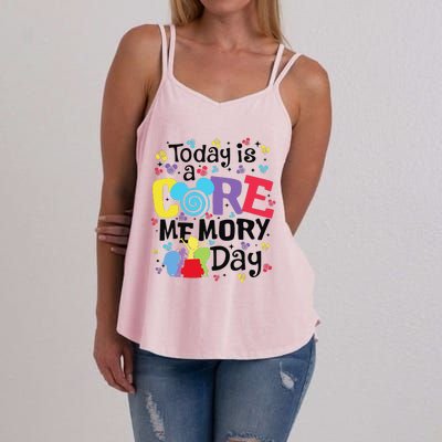 Today Is A Core Memory Day Funny Emotions Out Women's Strappy Tank