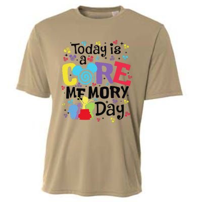 Today Is A Core Memory Day Funny Emotions Out Cooling Performance Crew T-Shirt