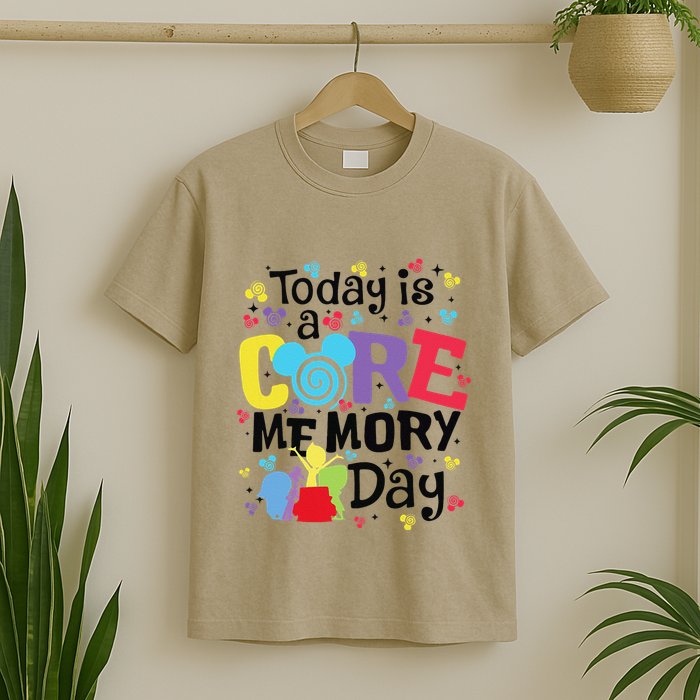 Today Is A Core Memory Day Funny Emotions Out T-Shirt