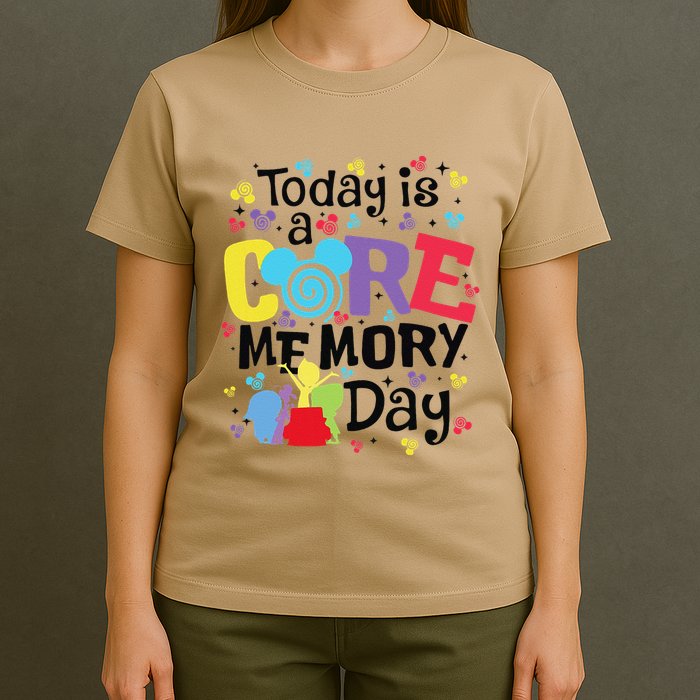 Today Is A Core Memory Day Funny Emotions Out T-Shirt