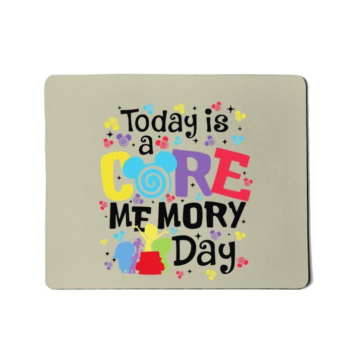 Today Is A Core Memory Day Funny Emotions Out Mousepad
