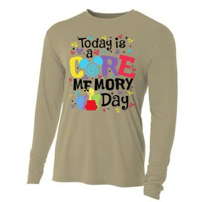 Today Is A Core Memory Day Funny Emotions Out Cooling Performance Long Sleeve Crew