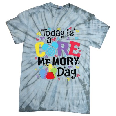 Today Is A Core Memory Day Funny Emotions Out Tie-Dye T-Shirt