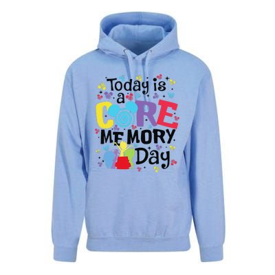 Today Is A Core Memory Day Funny Emotions Out Unisex Surf Hoodie