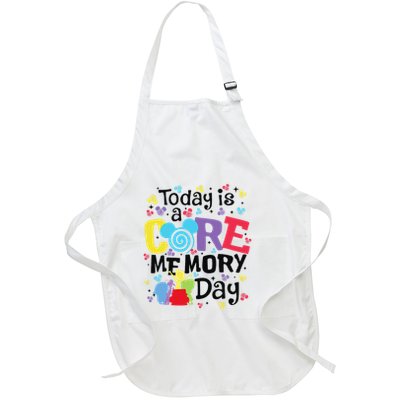 Today Is A Core Memory Day Funny Emotions Out Full-Length Apron With Pockets