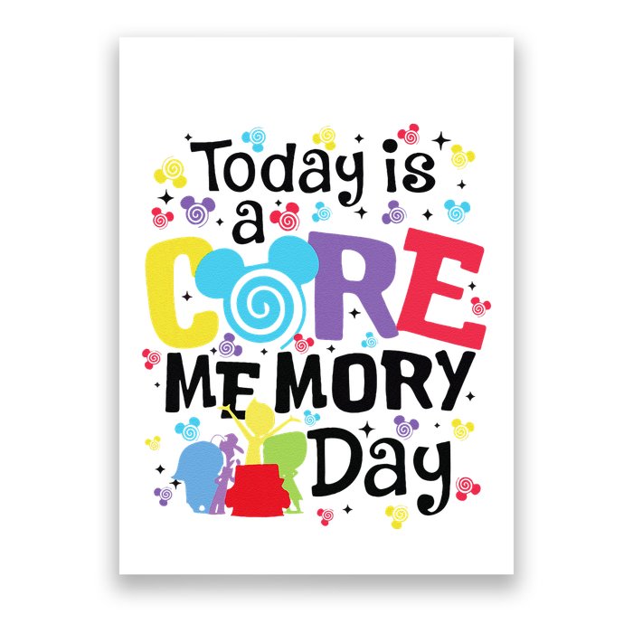 Today Is A Core Memory Day Funny Emotions Out Poster