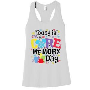 Today Is A Core Memory Day Funny Emotions Out Women's Racerback Tank