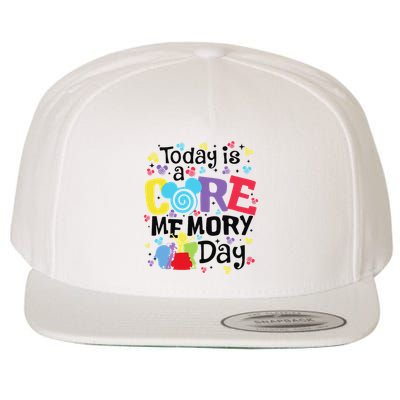 Today Is A Core Memory Day Funny Emotions Out Wool Snapback Cap