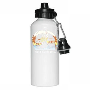 Today Is A Perfect Day To Go Kite Surfing Extreme Sports Funny Gift Aluminum Water Bottle