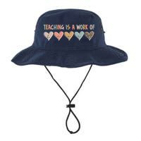 Teaching Is A Work Of Hearts Bucket Hat