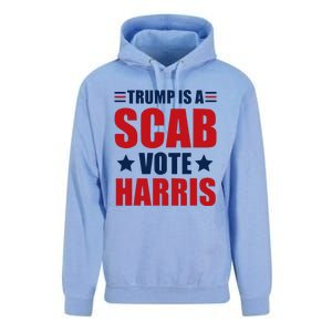 Trump Is A Scab Unisex Surf Hoodie