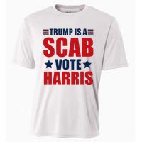 Trump Is A Scab Cooling Performance Crew T-Shirt