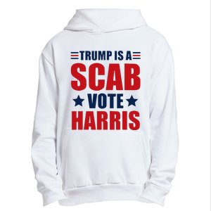 Trump Is A Scab Urban Pullover Hoodie