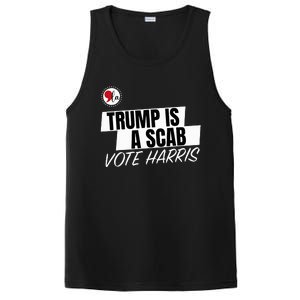 Trump Is A Scab Vote Harris PosiCharge Competitor Tank