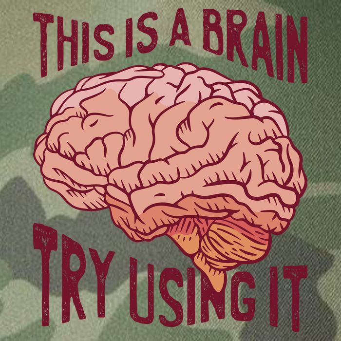 This Is A Brain Try Using It Funny Legacy Tie Dye Trucker Hat