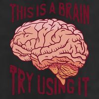 This Is A Brain Try Using It Funny Cool Comfort Performance Bucket Hat