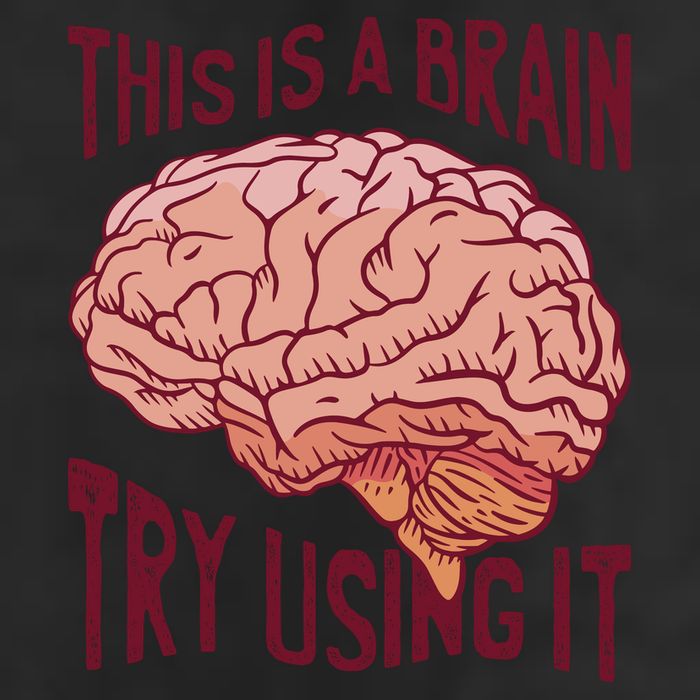 This Is A Brain Try Using It Funny Cool Comfort Performance Bucket Hat